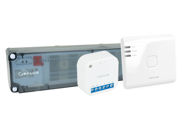 System Smart Home. Przewodowe i bezprzewodowe sterowanie ogrzewaniem podłogowym i grzejnikowym z zarządzaniem przez Internet