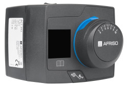 Regulatory do obrotowych zaworów mieszających