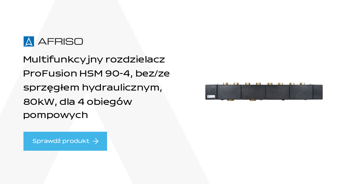 Multifunkcyjny rozdzielacz ProFusion HSM 90-4, bez/ze sprzęgłem ...