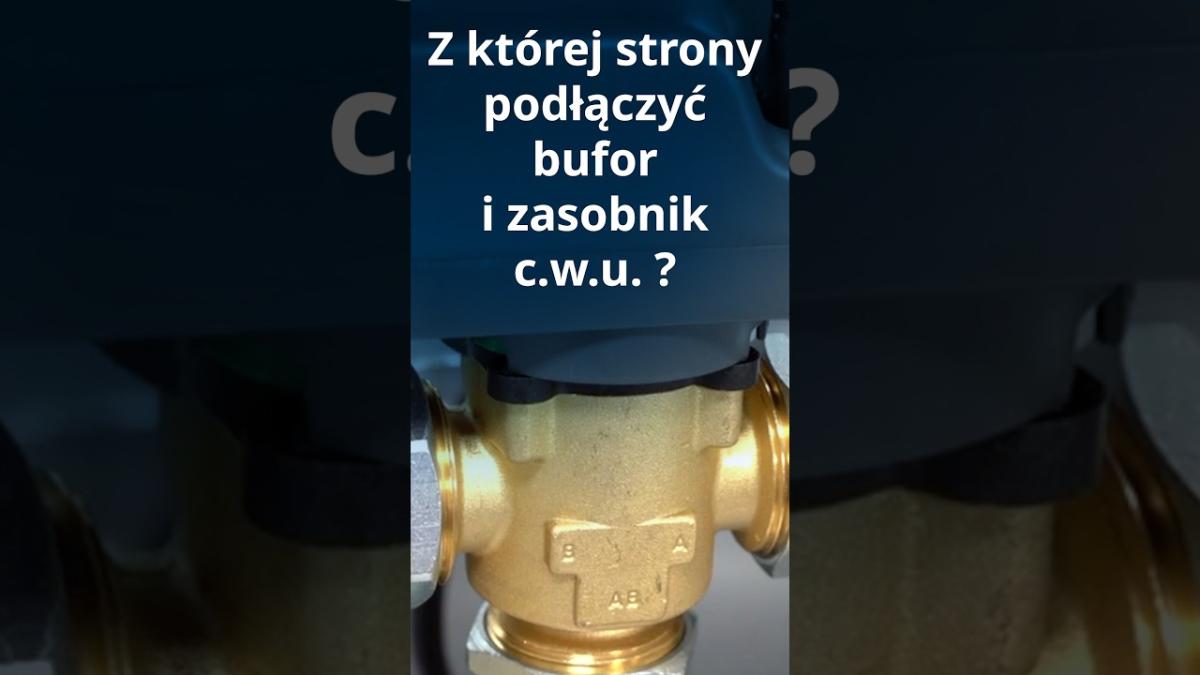 Z której strony podłączyć bufor i zasobnik c.w.u. w AMB 900?