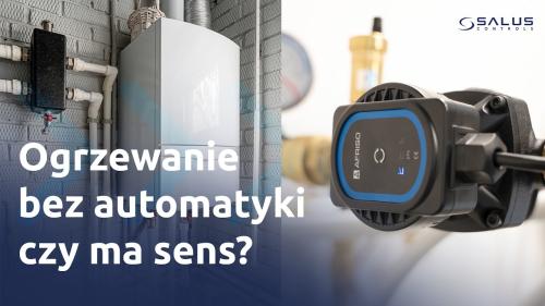 Ogrzewanie bez sterowania – czujniki w instalacji wody.