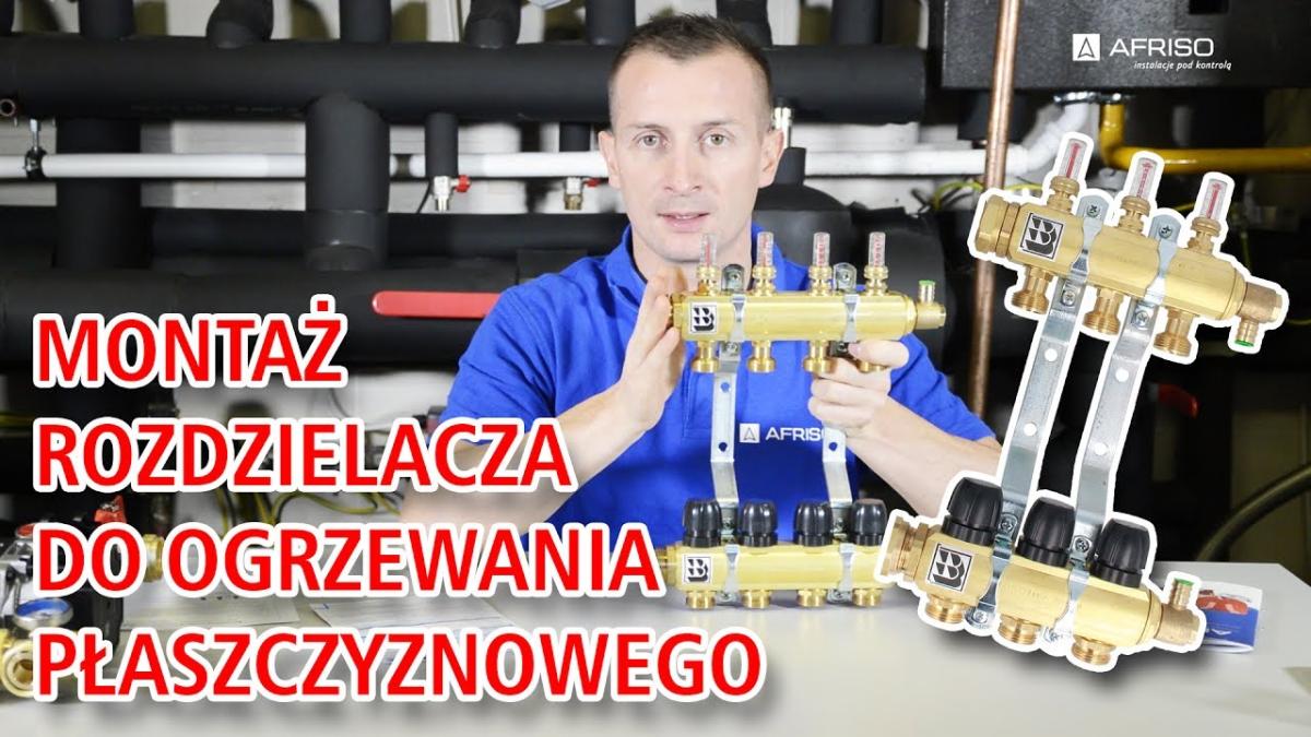 Jak zamontować rozdzielacze mosiężne do ogrzewania płaszczyznowego? AFRISO