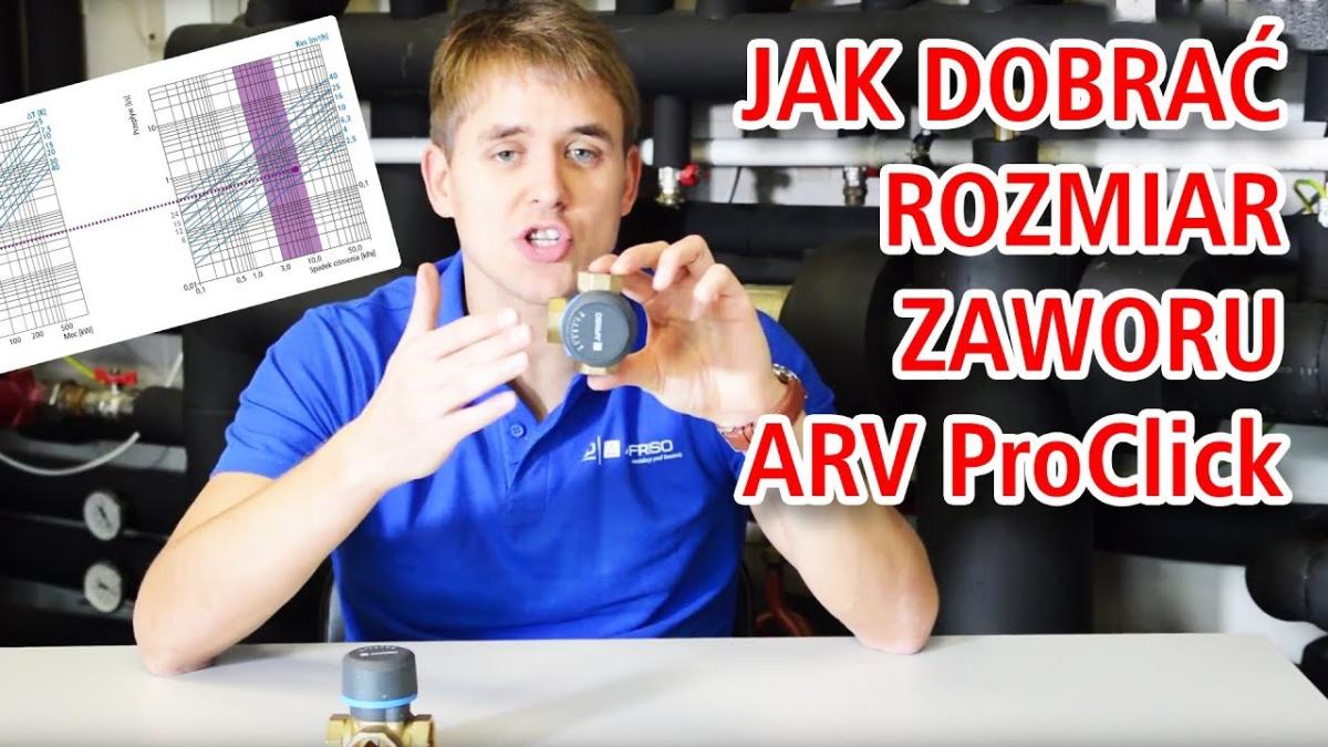 Jak dobrać odpowiedni rozmiar zaworu mieszającego ARV ProClick do instalacji - AFRISOpl