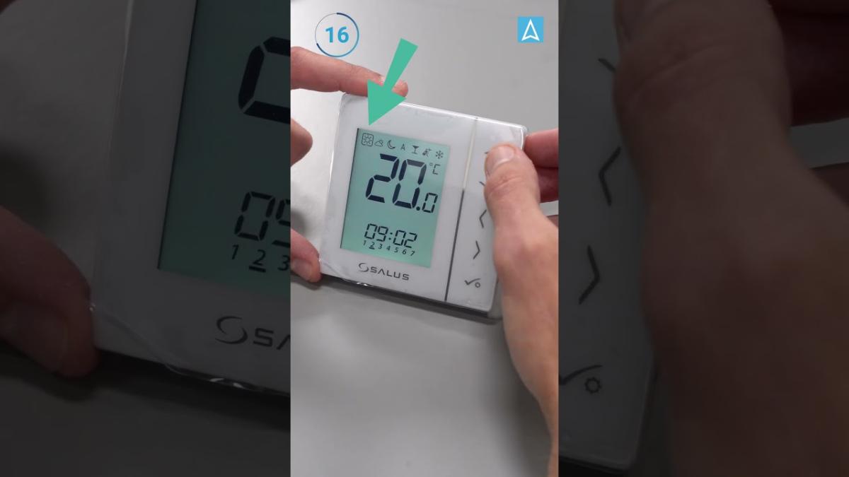 Jak ustawić temperaturę w regulatorze SALUS VS30?