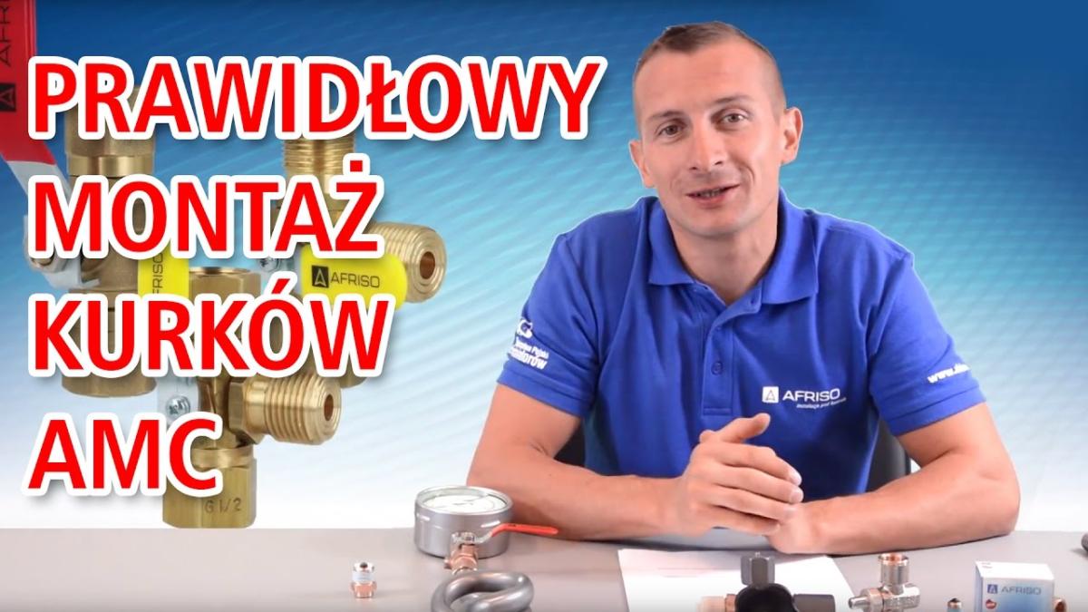 Jak prawidłowo zamontować kurek manometryczny AMC na instalacji?