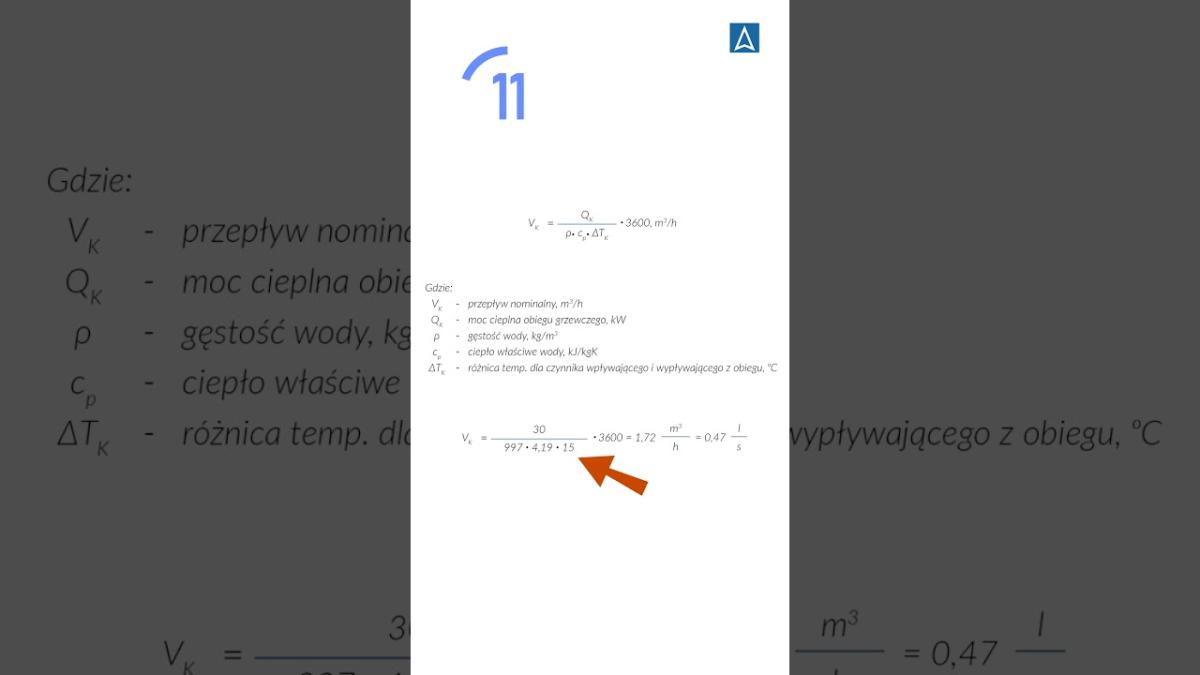 Jak obliczyć wymagany przepływ w instalacji?