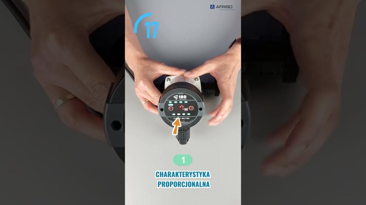 Jak zmienić charakterystykę pracy pompy IBO?