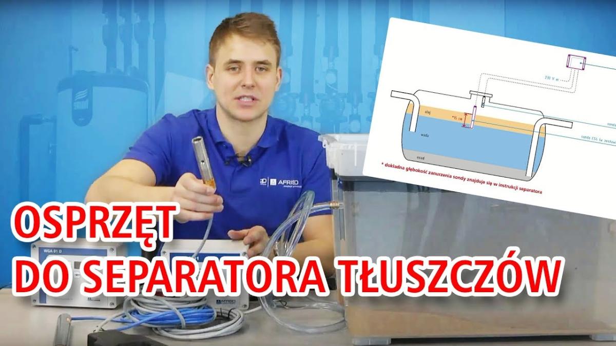 Urządzenia do kontroli poziomów w separatorze substancji ropopochodnych - WGA 01/01D - AFRISOpl