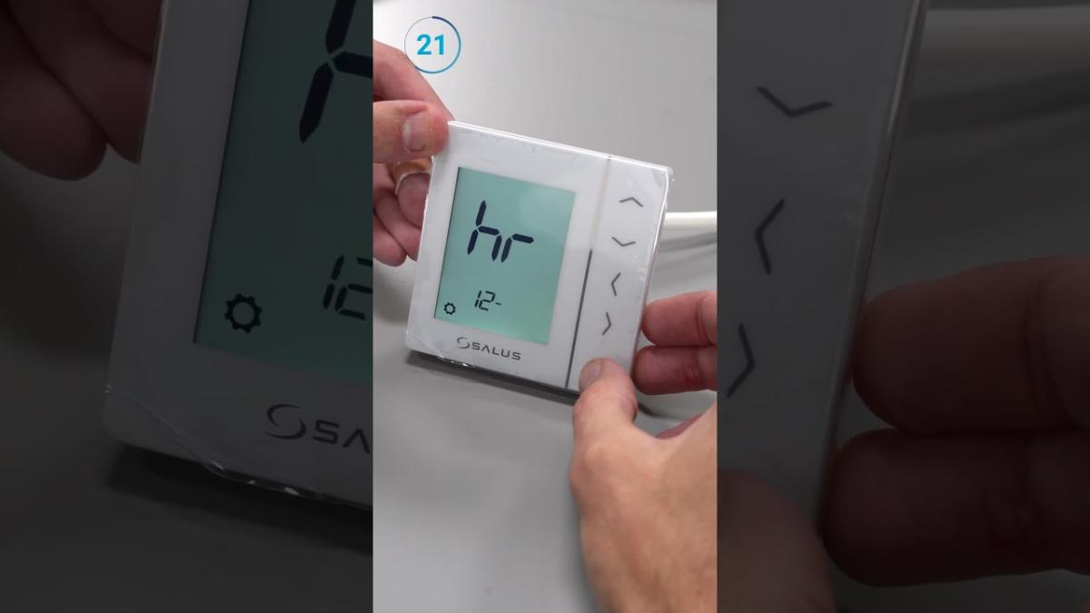 Jak ustawić czas i datę w regulatorze SALUS VS30?