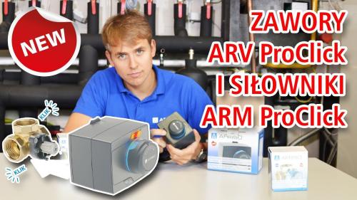 W jaki sposób połączyć siłownik z zaworem mieszającym - innowacyjny system ProClick.