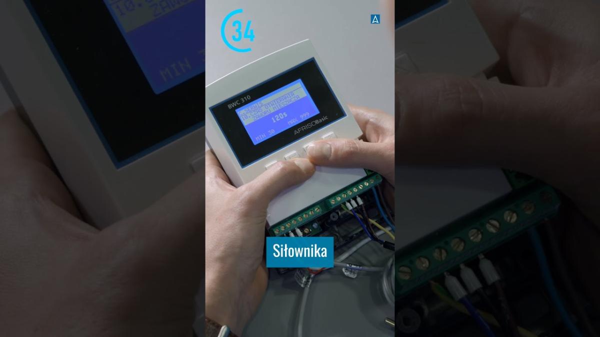 Jak skonfigurować BWC z siłownikiem i zaworem 4 drogowym.