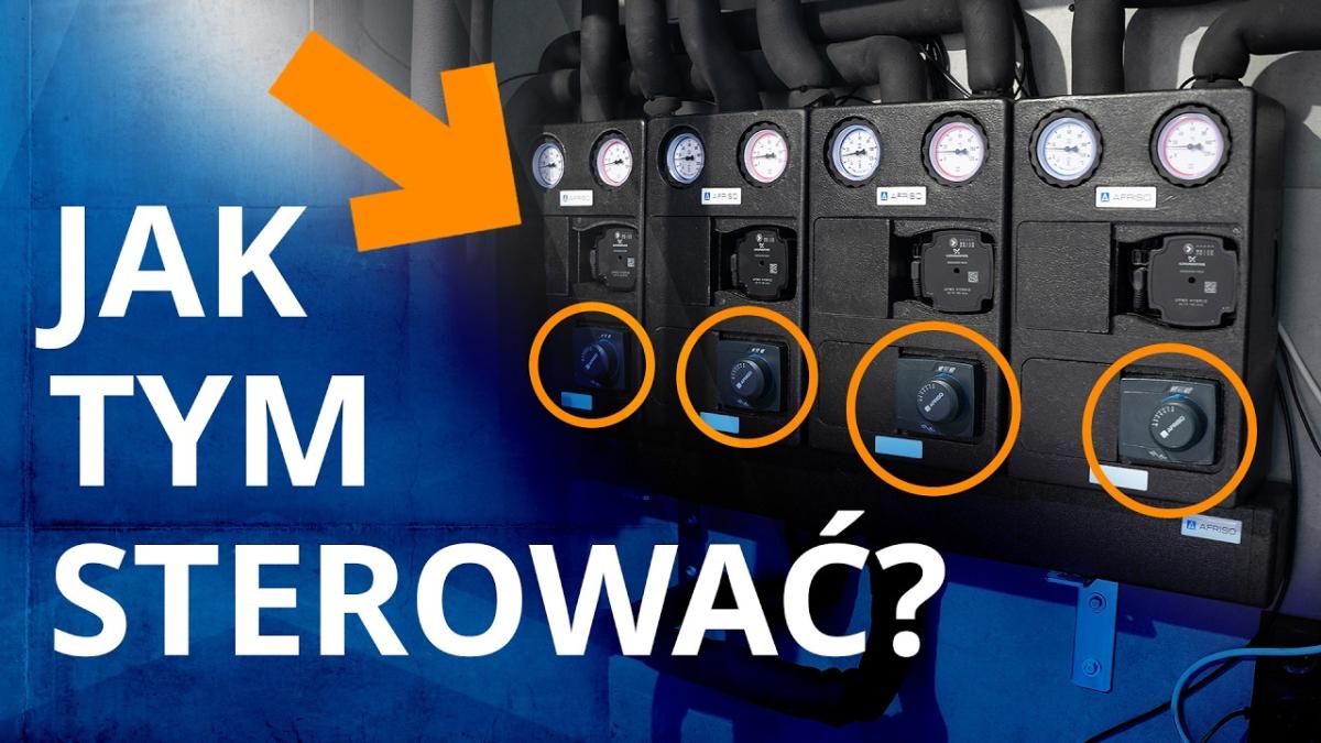 Najprostszy sterownik instalacyjny BWC 330 Pro do 5 obiegów.