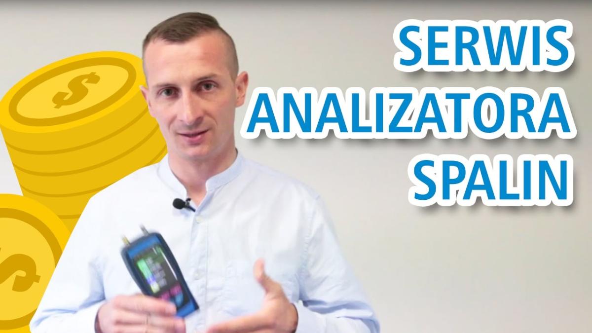 Serwis i koszty serwisowania anlizatora spalin BlueLyzer ST.