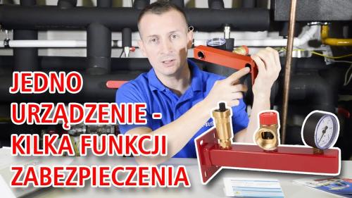 Jedno urządzenie - kilka funkcji zabezpieczenia instalacji C.O. - Grupa bezpieczeństwa BSS.