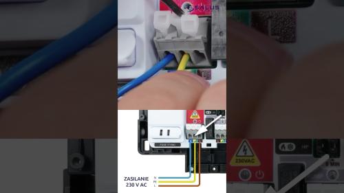 Jak podłączyć zasilanie w CB500?