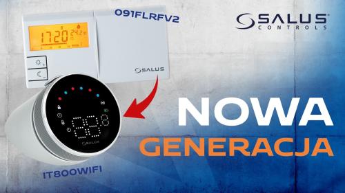 Nowy regulator SALUS do kotła gazowego, pelletowego, elektrycznego i pompy obiegowej.