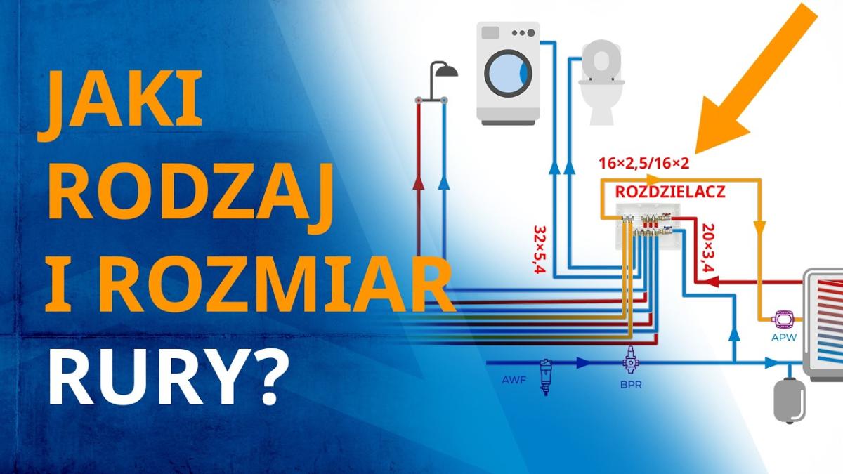 Rozmiar rury ma znaczenie! Dobór średnicy rury w systemie rozdzielaczowym.