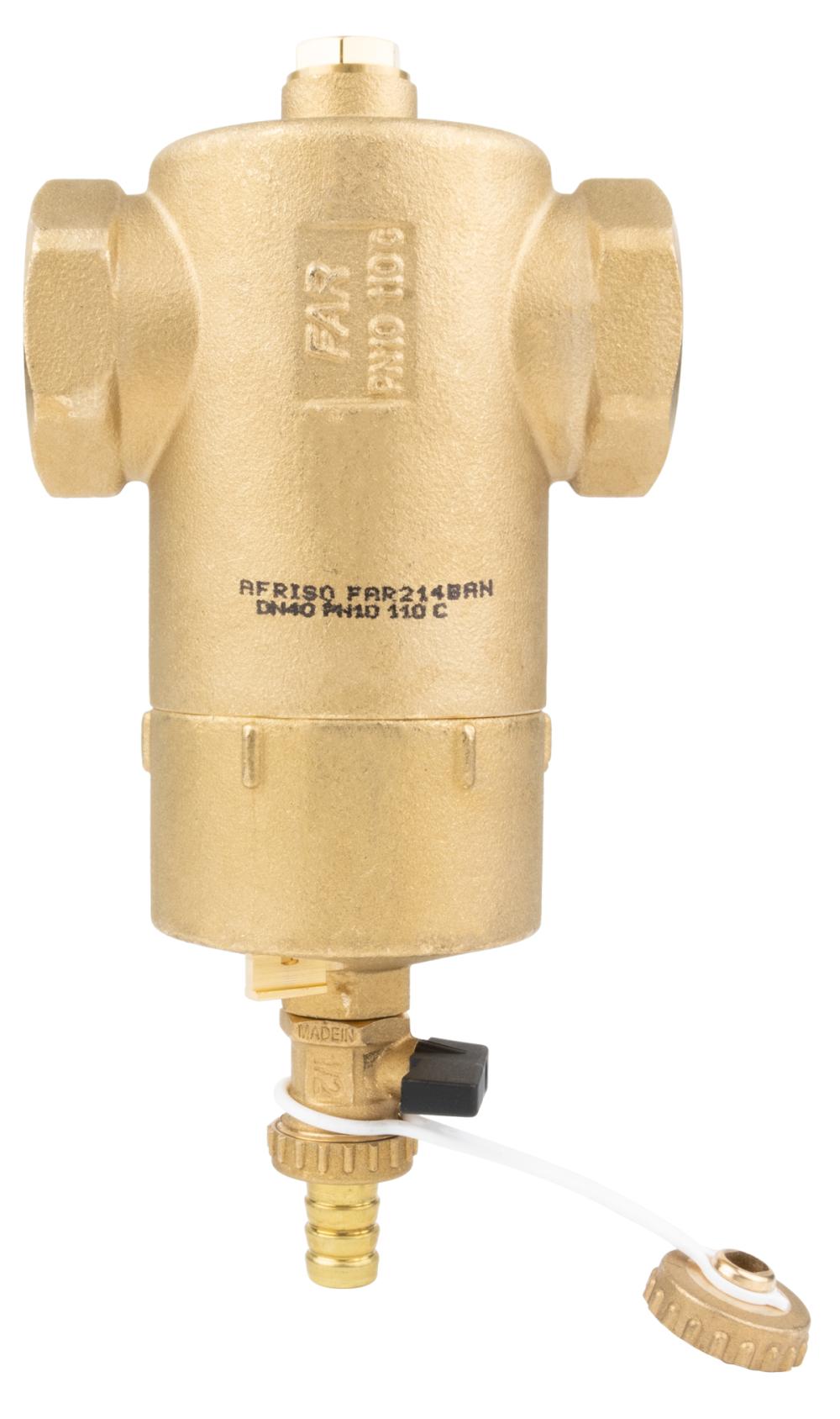 Separator zanieczyszczeń FAR 214, przyłącza Rp1 1/2"