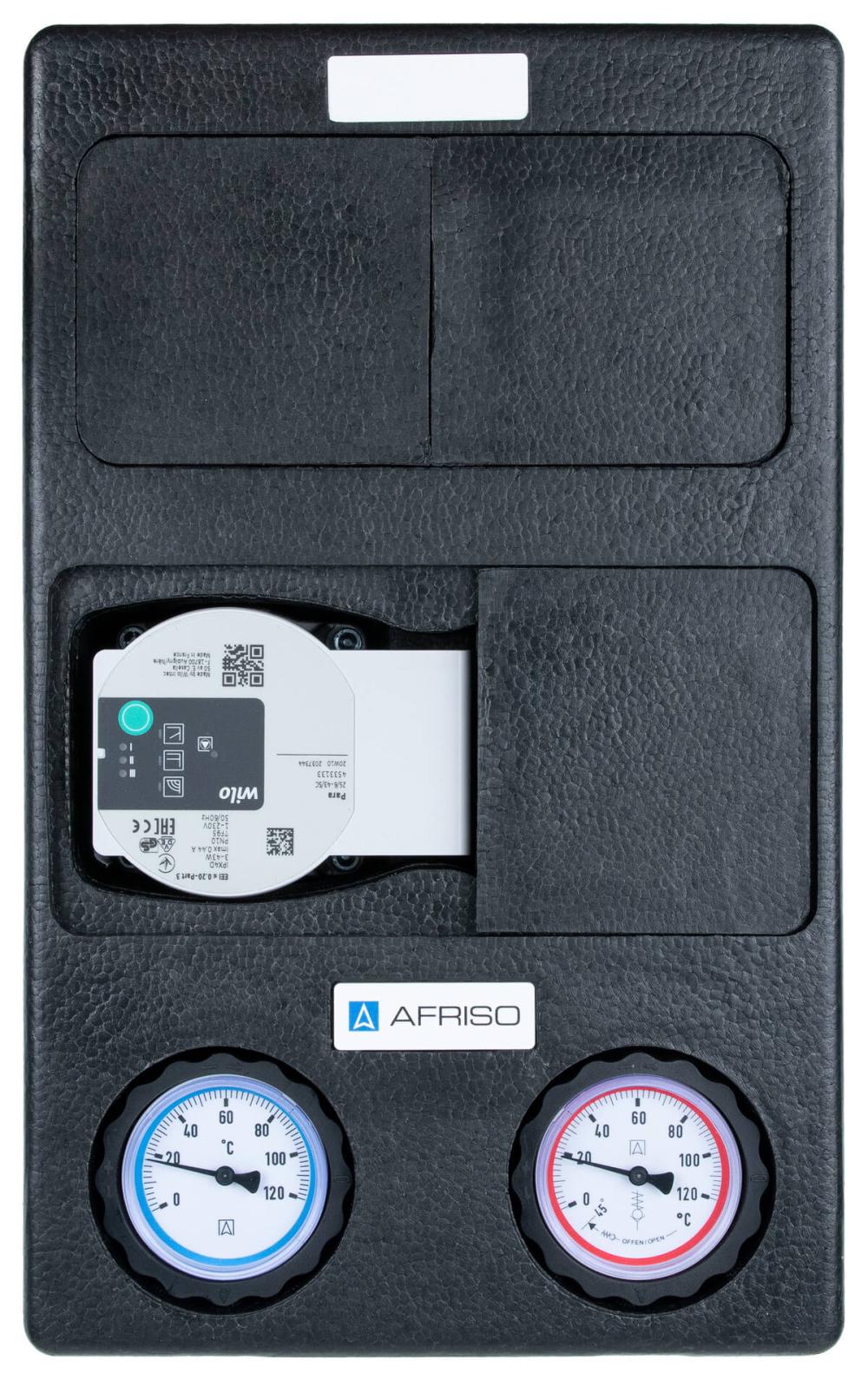 Grupa pompowa PrimoTherm K 180-3 DN25, zawór temperaturowy 60°C, pompa Wilo