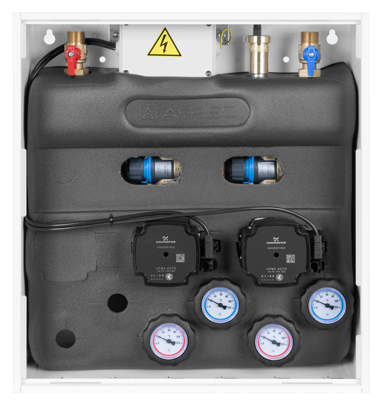 PrimoBox AZB 211 ze sprzęgłem hydraulicznym, 2 obiegi z