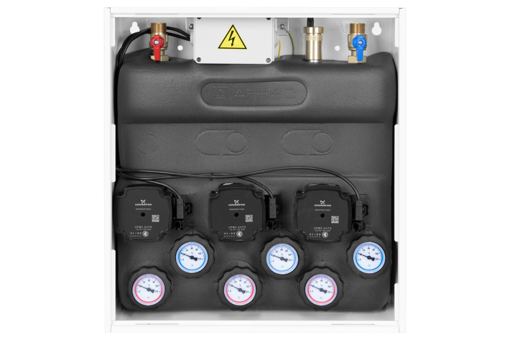 PrimoBox AZB 300 ze sprzęgłem hydraulicznym, 3 obiegi bez zmieszania