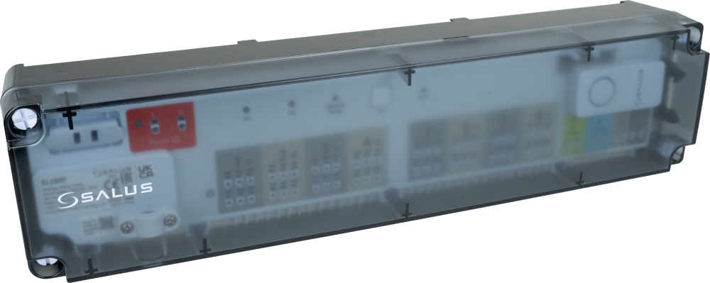 Bezprzewodowa listwa sterująca, 8 stref, z możliwością sterowania źródłem ciepła i pompą obiegową, 230 V AC