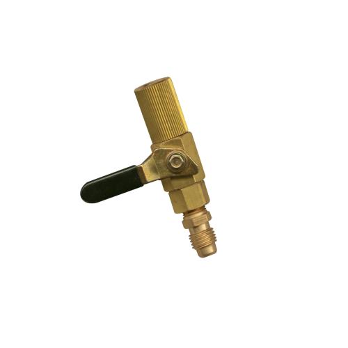 Ręczny odcinający zawór kulowy 1/4" x 1/4"