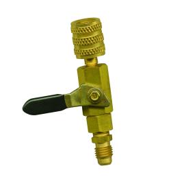 Ręczny odcinający zawór kulowy 1/4" x 5/16"