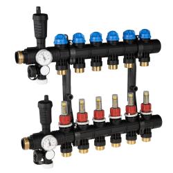 ProCalida EF1 na 6 obiegów grzewczych, rotametry 0,2÷1,6 l/min, G1"