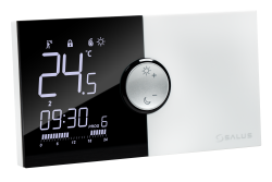 Przewodowy, natynkowy regulator tygodniowy, bateryjny