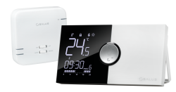 Bezprzewodowy, natynkowy regulator tygodniowy, bateryjny