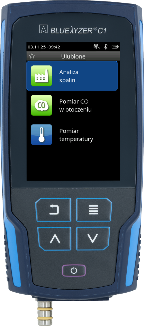 Analizator spalin BLUELYZER C1 zestaw start