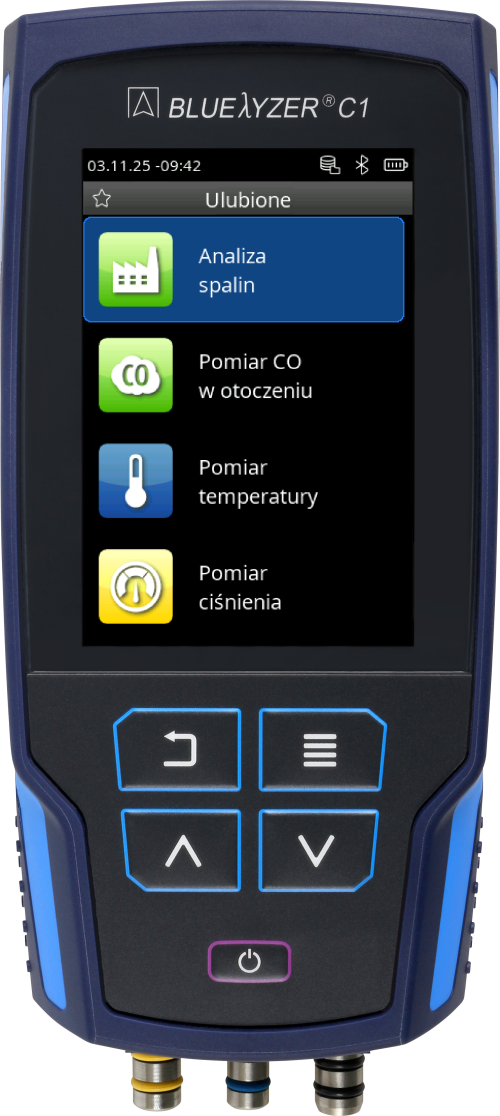 Analizator spalin BLUELYZER C1 zestaw pro