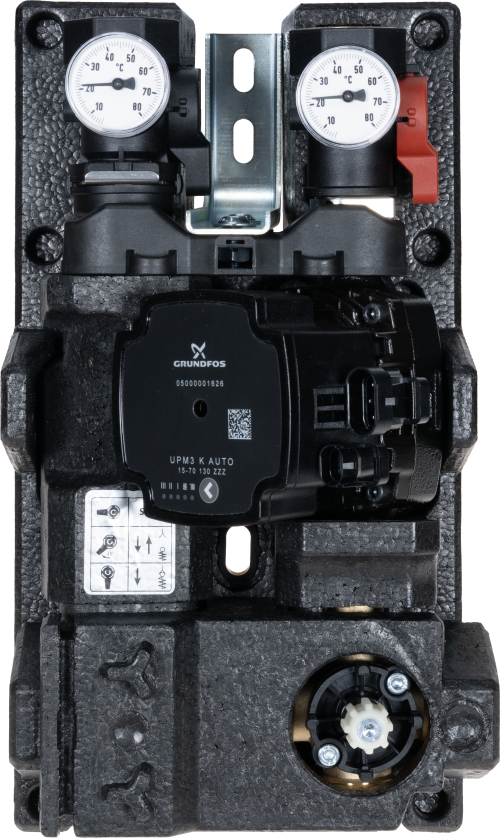 Grupa pompowa PrimoTherm C130-2 DN20 3-WM Vario GP, zawór mieszający ARV Kvs Vario, pompa Grundfos